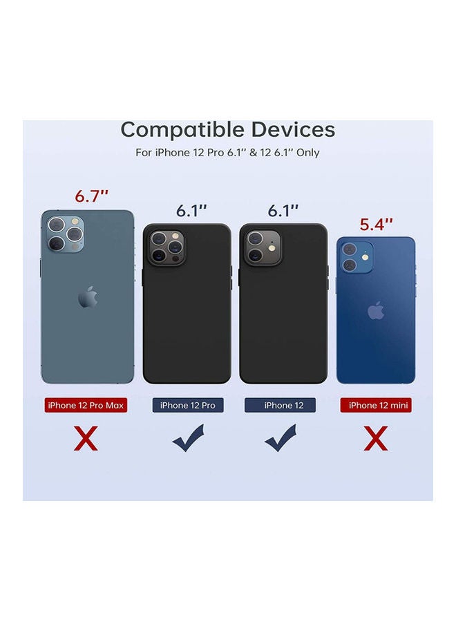 CHOETECH Protective Case Cover for Apple iPhone 12 Pro Black - Image 5