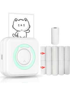 Generic Multi-Functional Portable Instant Mini Printer White/Blue  - Image 1