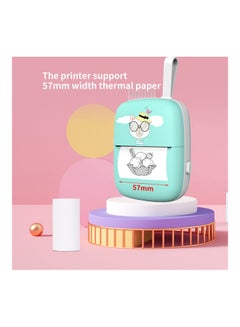 Generic Portable Mini Pocket Photo Printer Pink  - Image 3