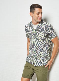 Animal Print Shirt Multicolour