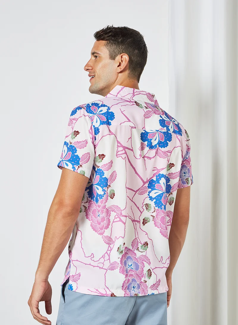 STATE 8 Floral Print Shirt