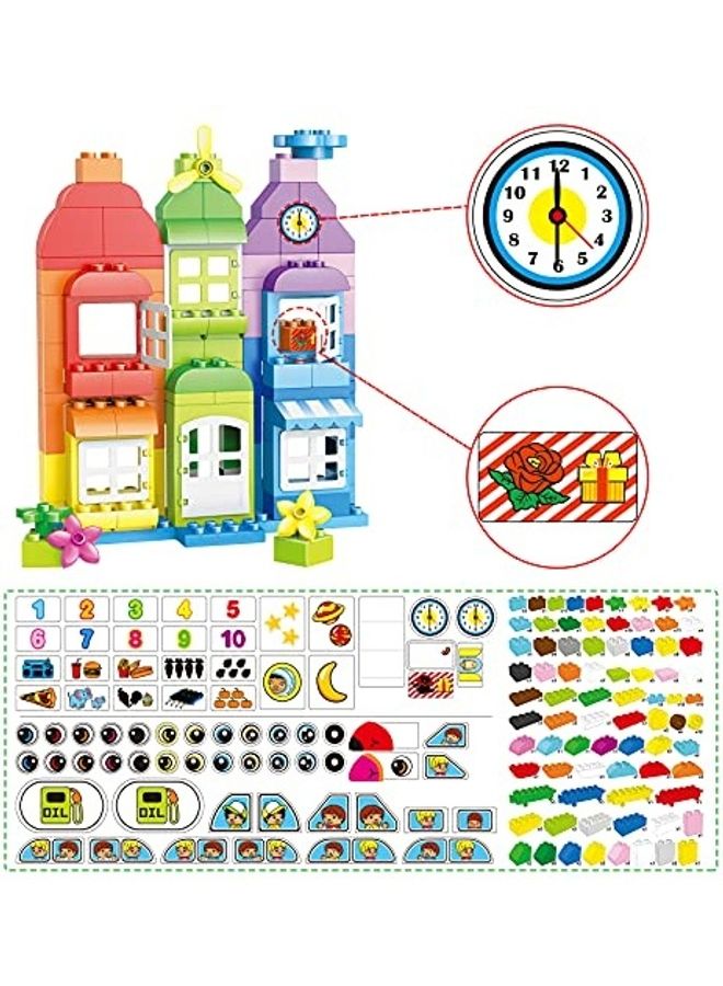 B07WGF95G5 162-Piece Castle Building Blocks Set For Toddlers 162 1+ Years - Image 5