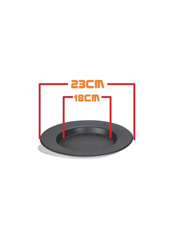 ايدا طقم أدوات كنافة غير لاصقة من 3 قطع أسود 23سم - Image 2