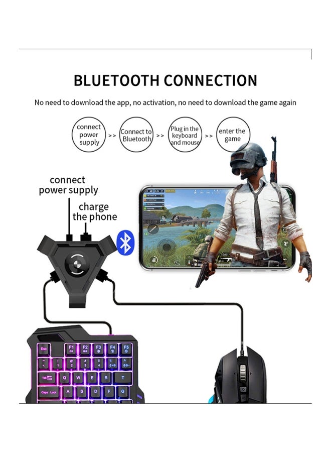 Wireless Gaming Keyboard and Mouse Converter For IOS/Android  - Image 3