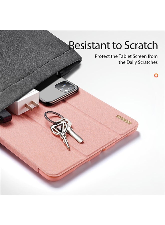 دوكس دوتشيز غطاء حماية واقِ قلاب لأجهزة أبل آي باد آير من الجيل الرابع وردي - Image 3