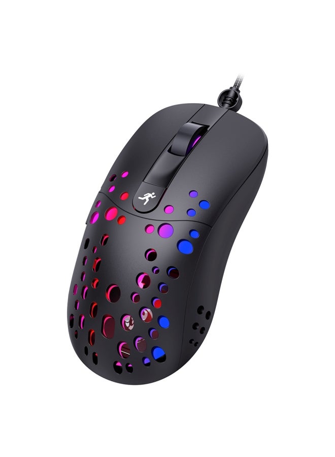 إتش إكس إس جيه V400 لوحة مفاتيح ألعاب بيد واحدة 35 مفتاح وماوس ألعاب RGB A904 - Image 3