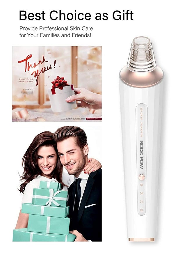 Blackhead Remover Pore Vacuum Cleaner white