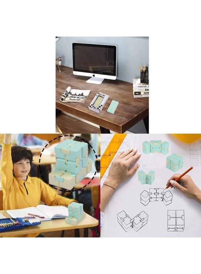 Rock Pow 4-Piece Infinity Cube Fidget Toy  - Image 5