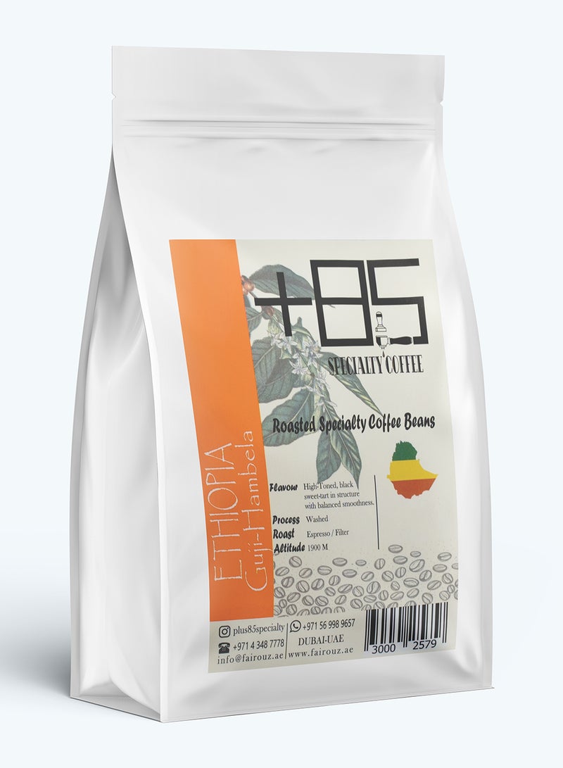 FAIROUZ COFFEE & ROASTERY Ethiopia Guji Roasted Specialty Coffee Beans 250grams  - Image 2
