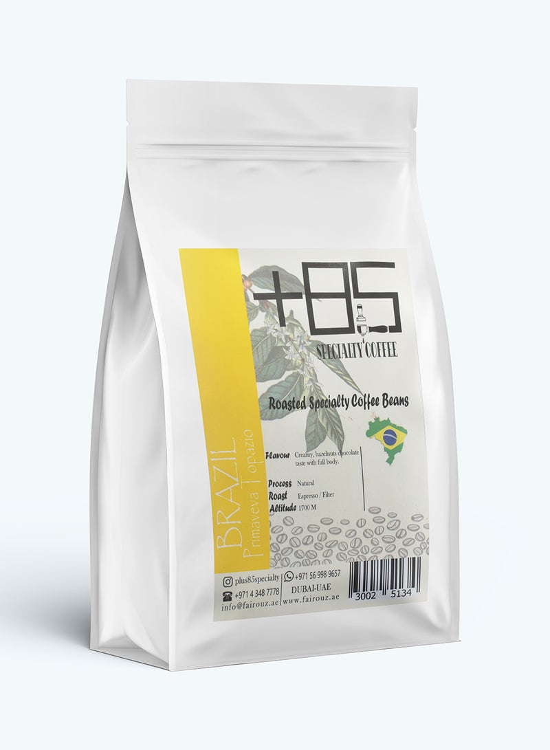 FAIROUZ COFFEE & ROASTERY +85 Brazil Topazio Roasted Specialty Coffee Beans 250grams  - Image 2