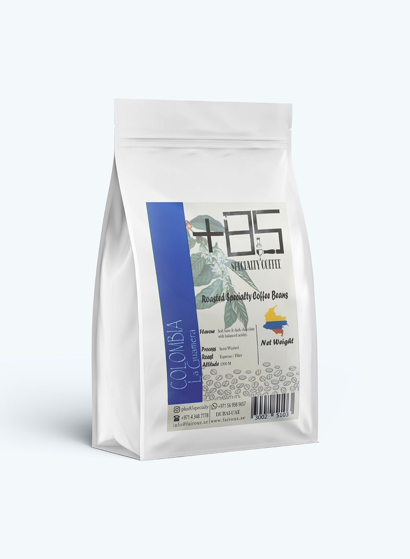 FAIROUZ COFFEE & ROASTERY - +85 Colombia La Guamera Roasted Specialty Coffee Beans 250grams - Image 1