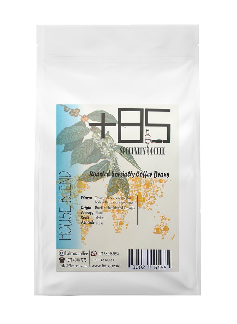 FAIROUZ COFFEE & ROASTERY - House Blend Roasted Specialty Coffee Beans 500grams - Image 1