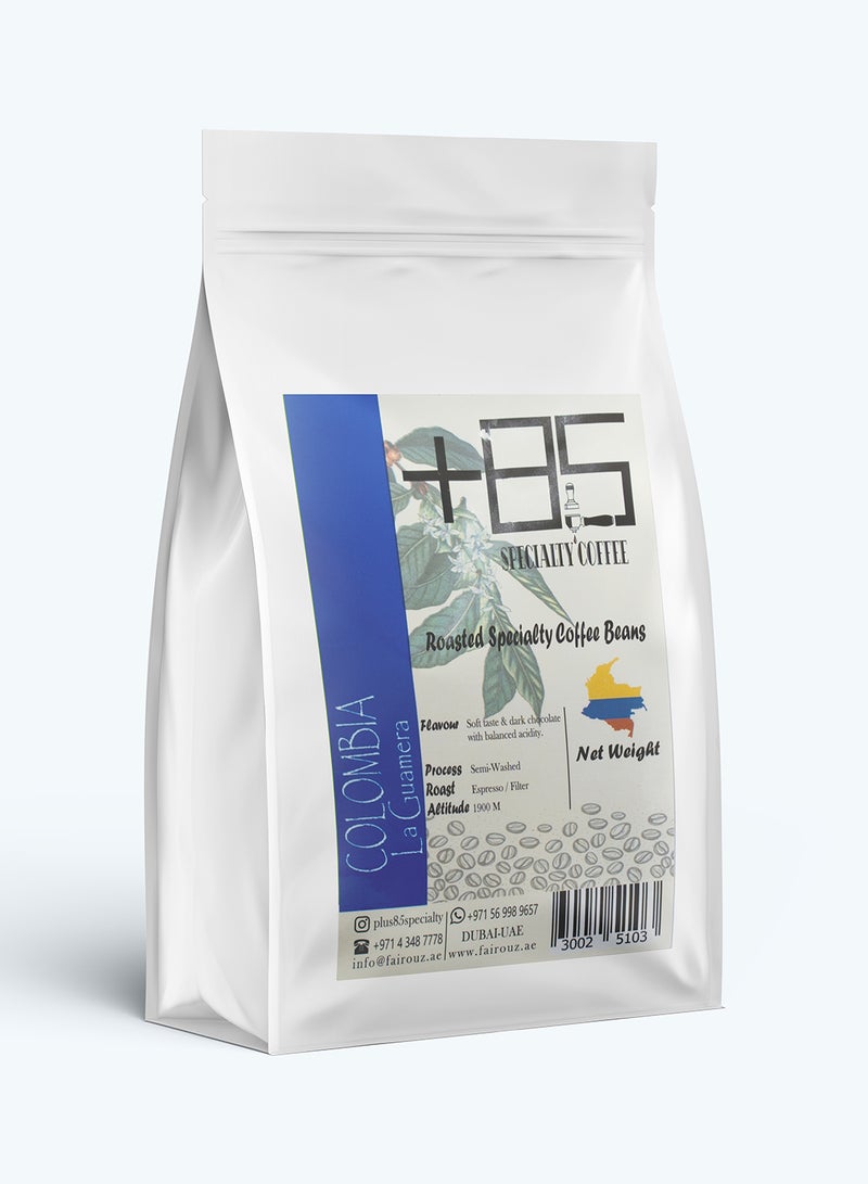 FAIROUZ COFFEE & ROASTERY - +85 Colombia La Guamera Roasted Specialty Coffee Beans 500grams - Image 1