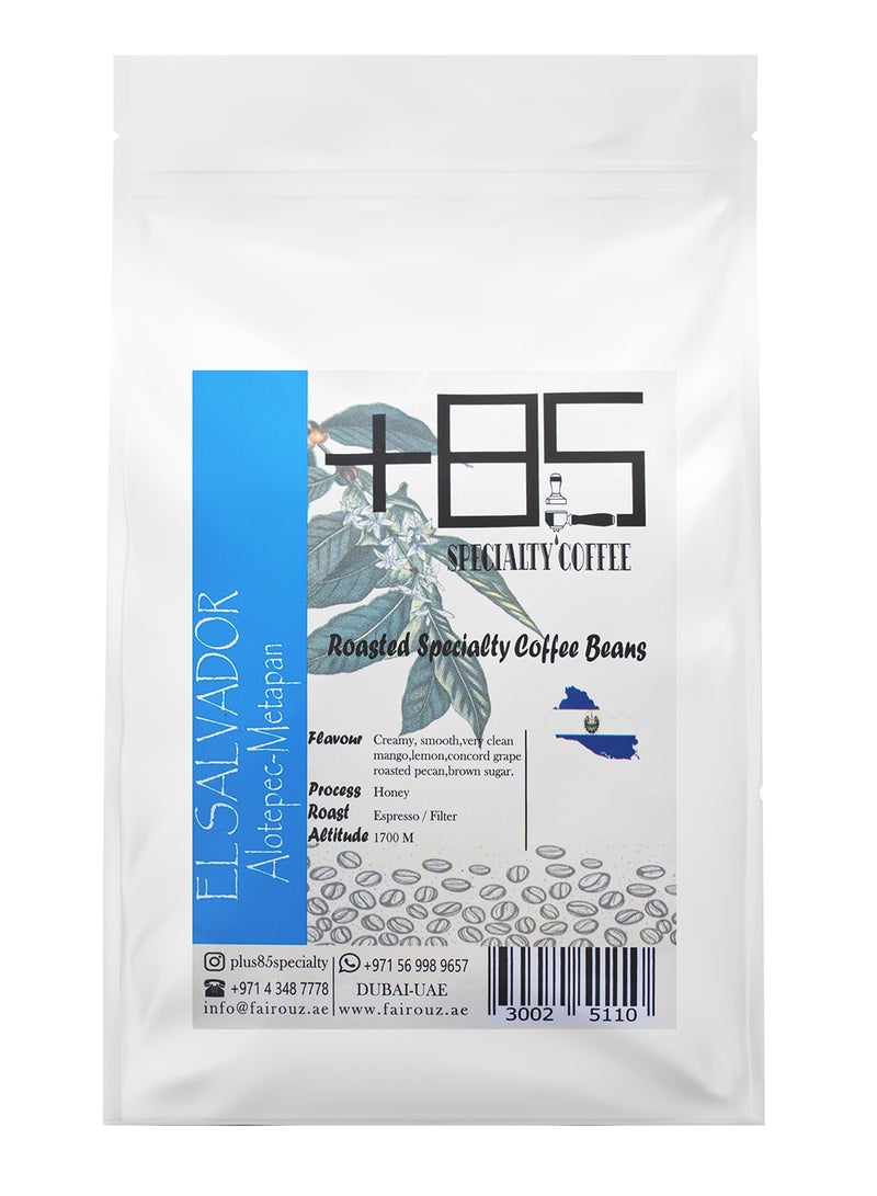 FAIROUZ COFFEE & ROASTERY - Salvador Alotepec Metapan Roasted Specialty Coffee Beans 500grams - Image 1