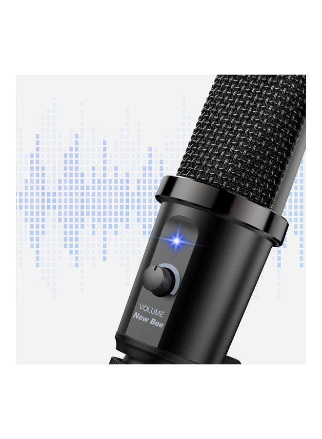 ميكروفون USB جديد لون أسود - Image 4