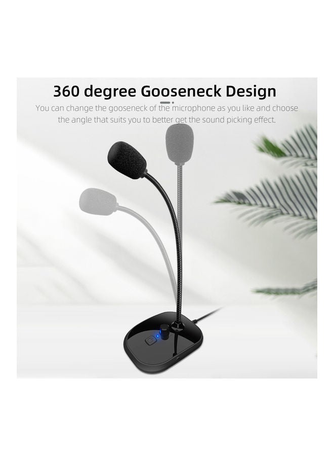 SK-30 USB Desktop Microphone Black - Image 3