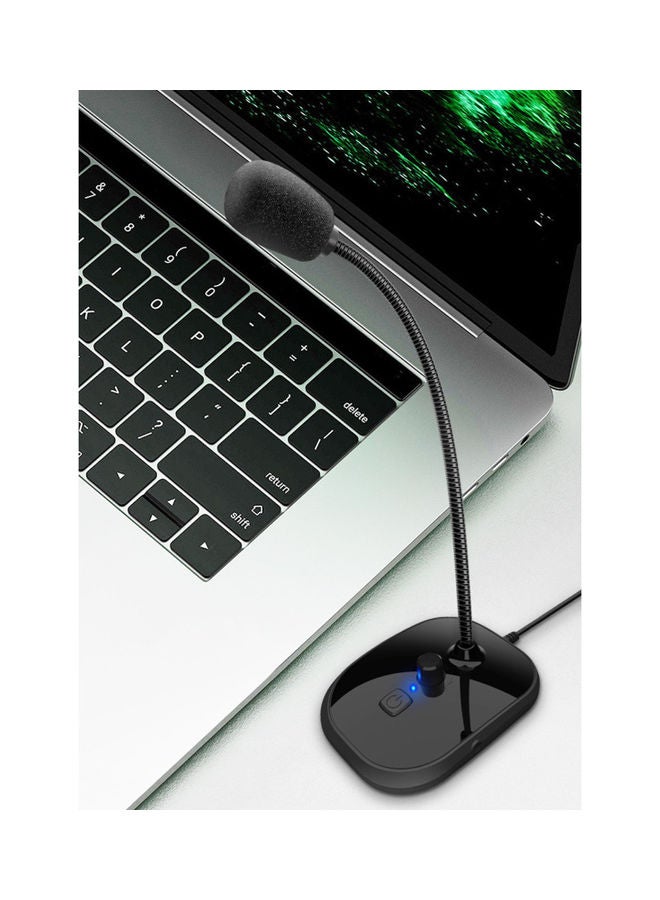 SK-30 USB Desktop Microphone Black - Image 2
