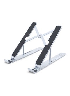 dodocool Foldable Adjustable Laptop Stand White/Black  - Image 1