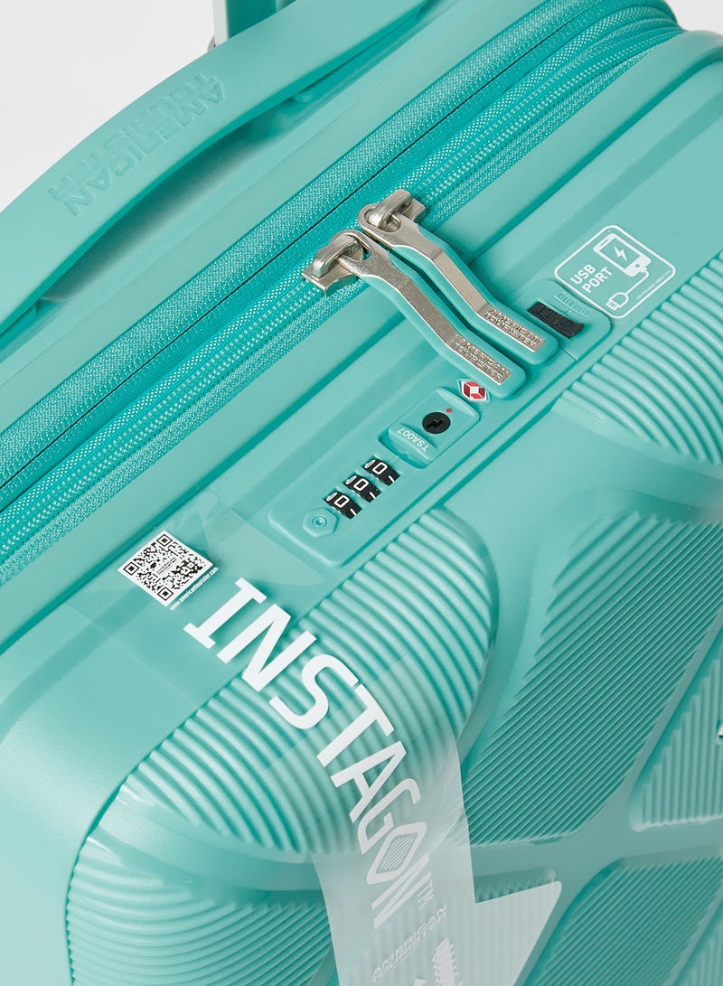 AMERICAN TOURISTER Instagon Spinner Carry On Luggage Mint Green  - Image 4