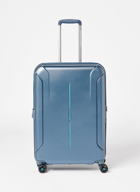 Technum Next Spinner Medium Check-In Luggage Metallic Blue