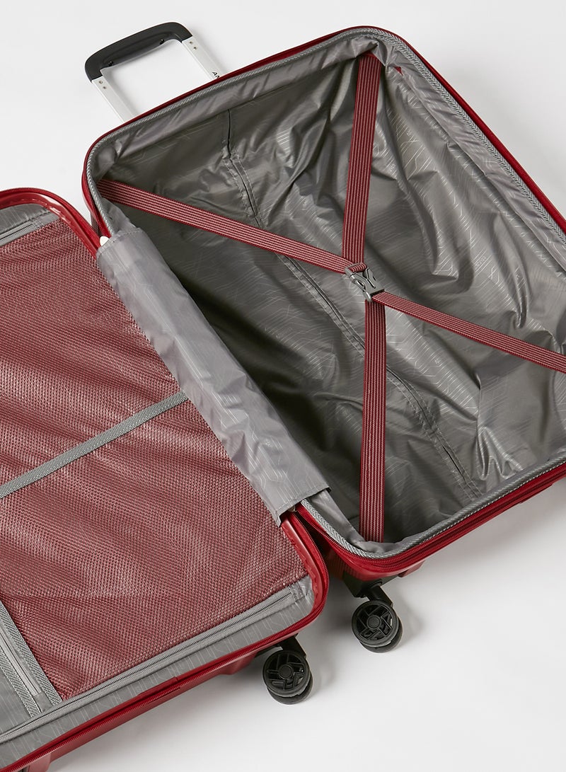 Linex Spinner Medium Check-In Luggage Red