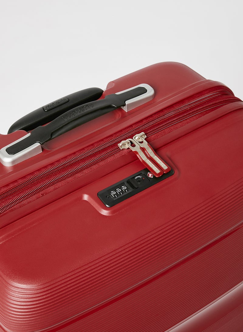 Linex Spinner Medium Check-In Luggage Red