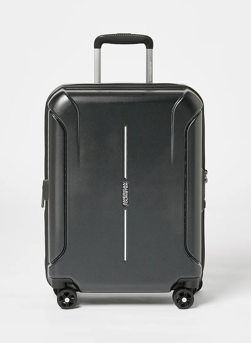 امريكان توريستر American Tourister Technum Spinner 55 cm - Diamond Black - 3 Years Global Warranty