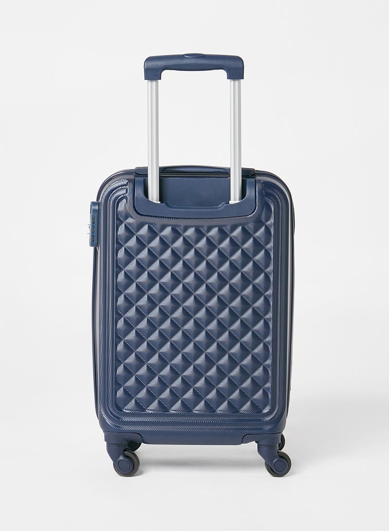 PARTNER - 2-Piece Cabin Luggage Trolley And Beauty Case Set Blue - Image 1