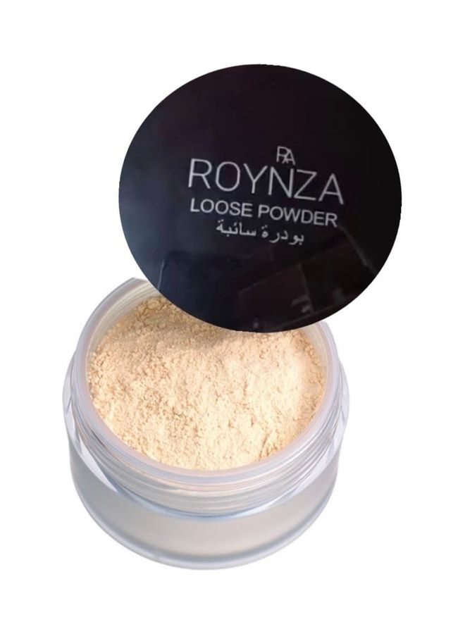 ROYNZA - Loose Translucent powder to fix and fill in the blankstrans transparent on beige transparent on beige - Image 1