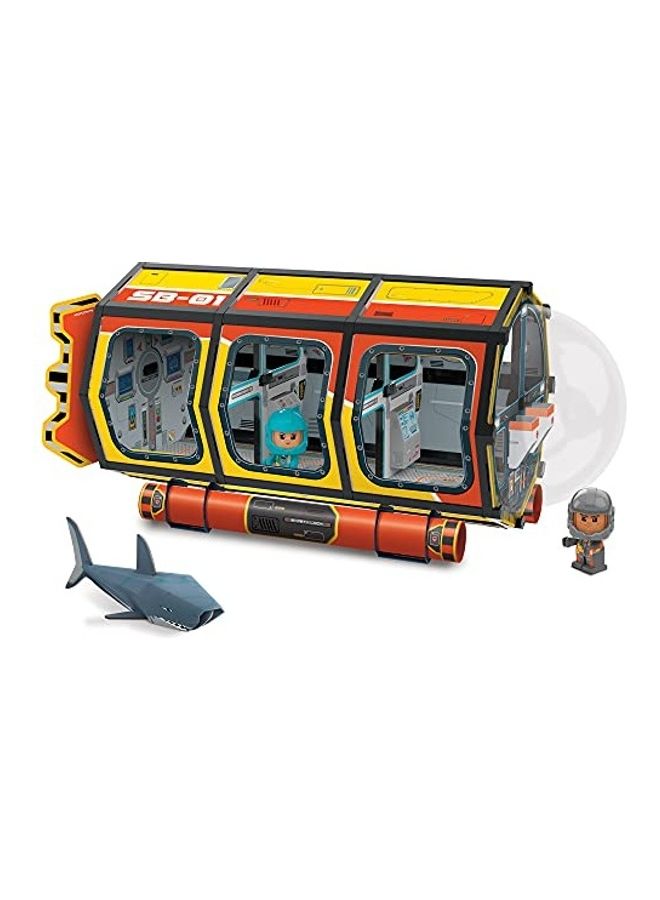 Generic - LL014 Adventure Deep Sea Submarine Kids Play Set 1+ Years - Image 1