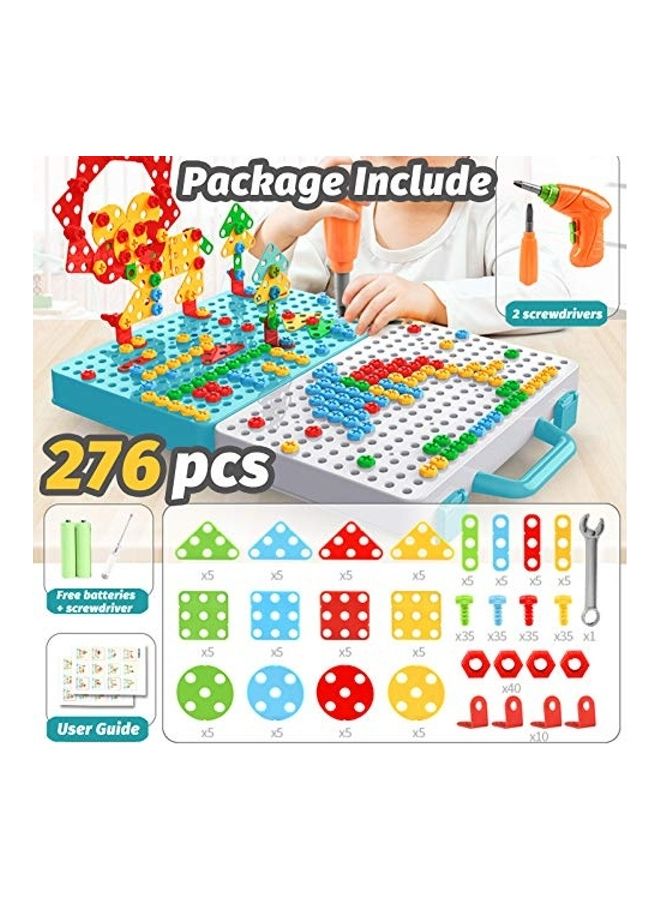 مجموعة تعليمية كهربائية مكونة من 276 قطعة لحفر DIY - Image 4