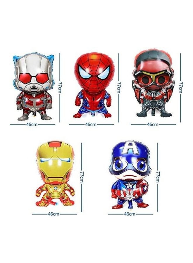 Superhero Themed Birthday Party Decoration Balloons Set  - Image 5
