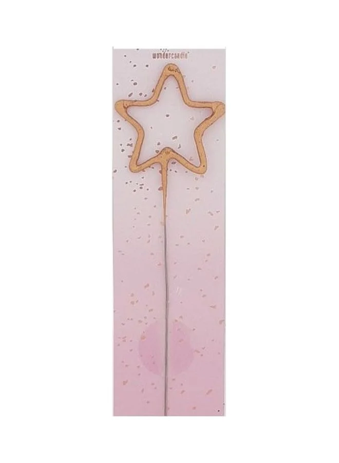 وندر كاندل شمعة ستار روز جولد سباركلر