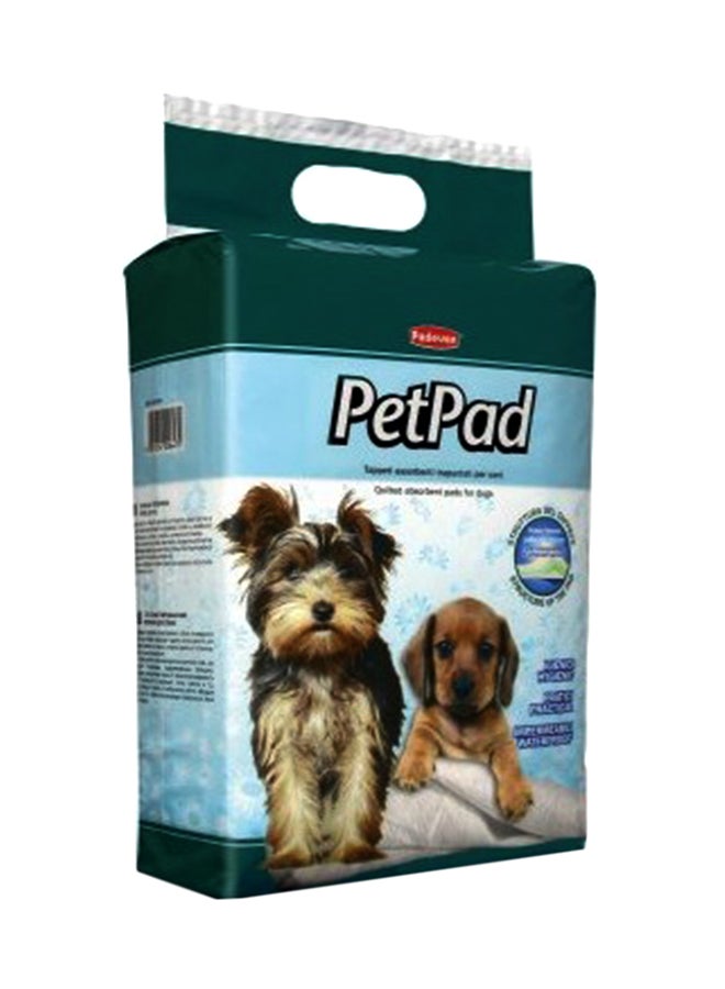 عبوة فوط صحية فائقة الامتصاص للحيوانات الأليفة بحجم متوسط مكونة من 10 قطع 60X90سم