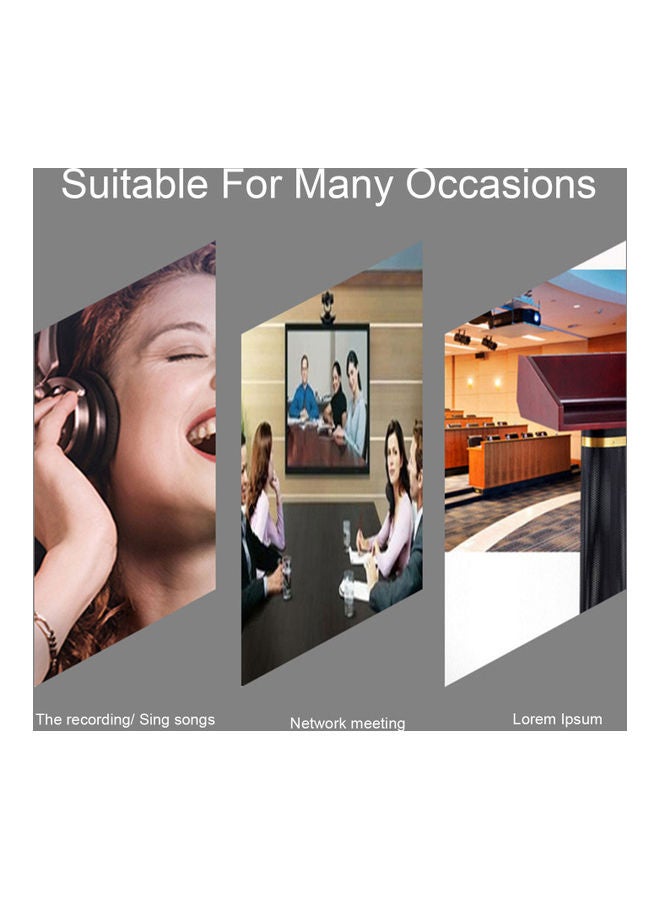 USB Microphone Black - Image 3