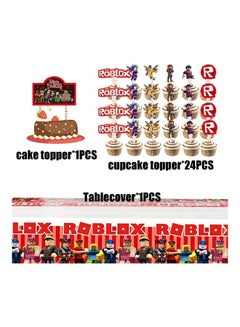 Generic 174-Piece Roblox Themed Birthday Party Supplies  - Image 3