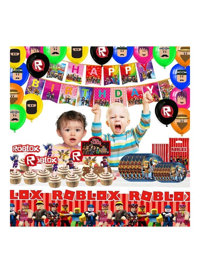Generic - 174-Piece Roblox Themed Birthday Party Supplies - Image 1