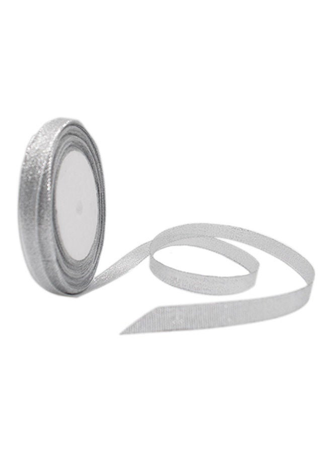 كريتيف مجموعة شرائط لامعة مكونة من 10 قطع فضي - Image 1