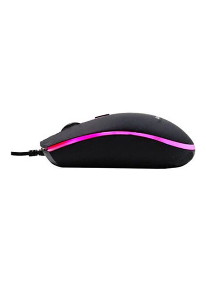 باندا ماوس ألعاب بمنفذ USB لون أسود  - Image 3