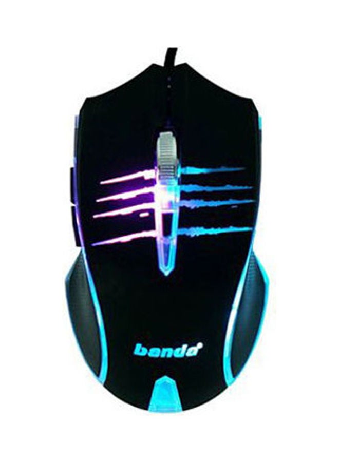 باندا ماوس الألعاب بوصلة USB أسود - Image 1