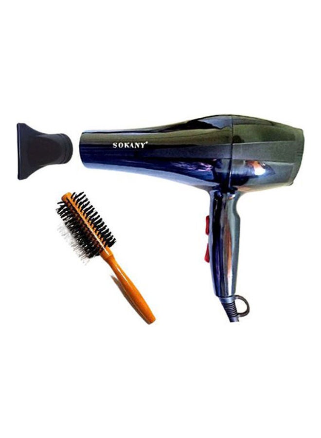 Professional Hair Dryer RCY-173i High Power + Brush Black - v1629793761/N50365005A_1