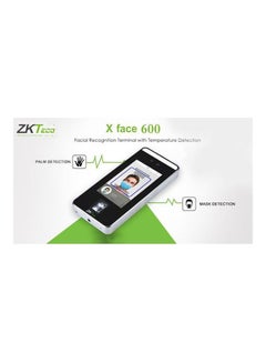 Xface 600 Face & Fingerprints Time Attendance Machine Black
