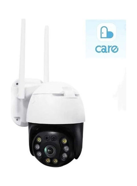 كاميرا مراقبة IP بي تي زد الاسلكية المستدرية مضادة للماء بشاشة عرض بدقة 1080P بكسل وكاميرا دقة 3 ميجابكسل مزودة بخاصية واي فاي وخاصية كشف الحركة