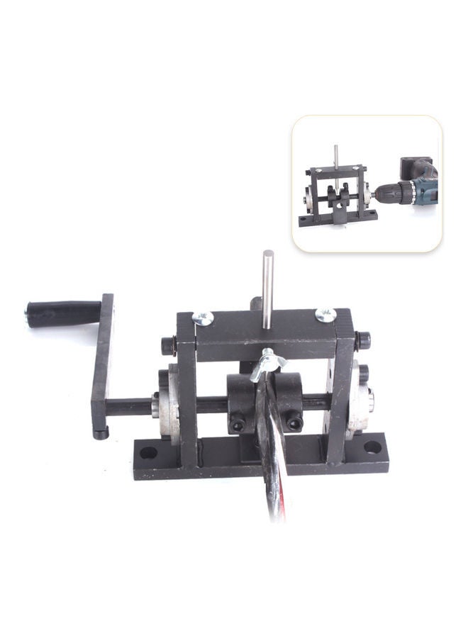 Generic Electric Drill Dual-Purpose Wire Stripping Machine Black/Silver 18x4x13cm  - Image 1