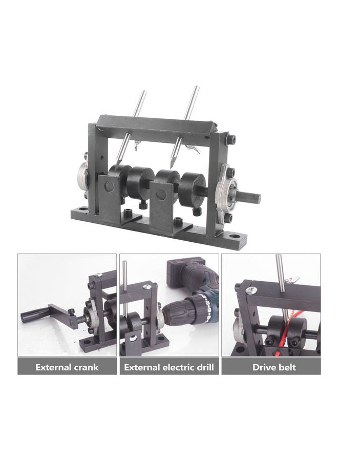 Generic Electric Drill Dual-Purpose Wire Stripping Machine Black/Silver 18x4x13cm  - Image 3