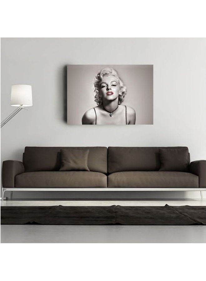 Bobo Design - My Name Is Marilyn Painting - Mixed Media Multicolour 60X90cm - Image 1