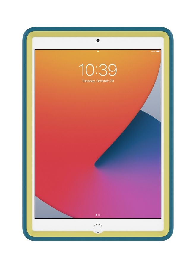 أوتربوكس غطاء حماية واق مزود بمسند لجهاز أبل آي باد الجيل الثامن والسابع مقاس 10.2 بوصة. أزرق فاتح - Image 2