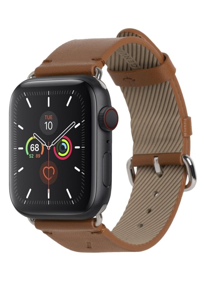 Native Union Replacement Strap For Apple Watch Series 1/2/3/4/5/6/SE 42-44mm Tan - Image 1
