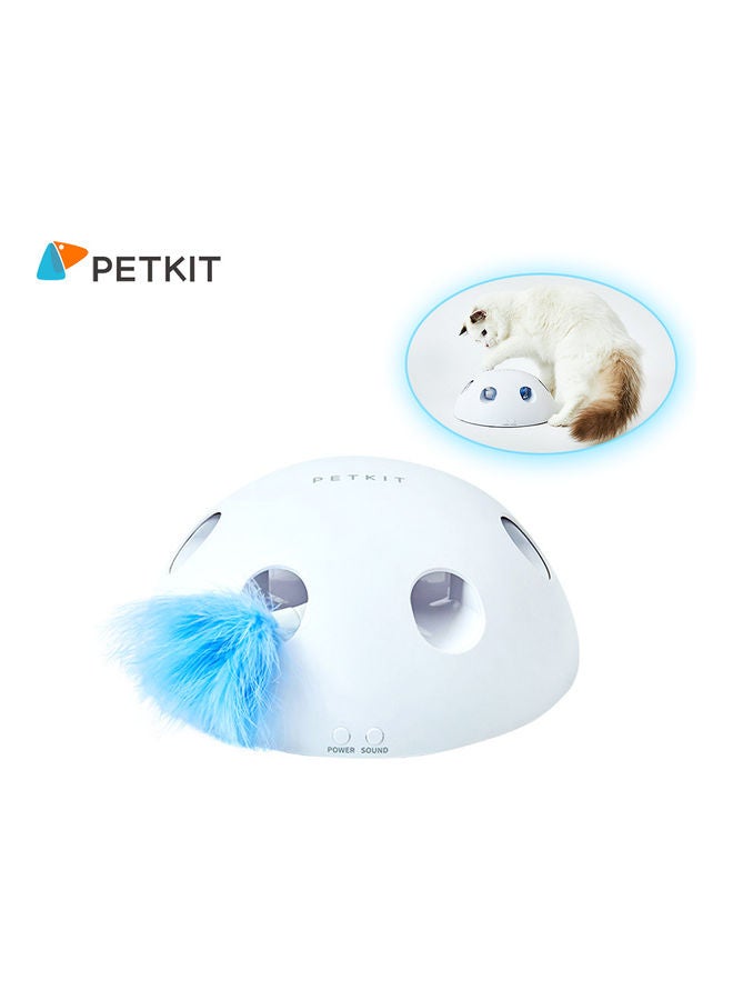 PETKIT Electronic Automatic Cat Toy White - Image 1