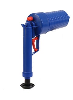 LAWAZIM Air Pressure Toilet Pump Dredger Drain Clearance blue 29cm  - Image 3